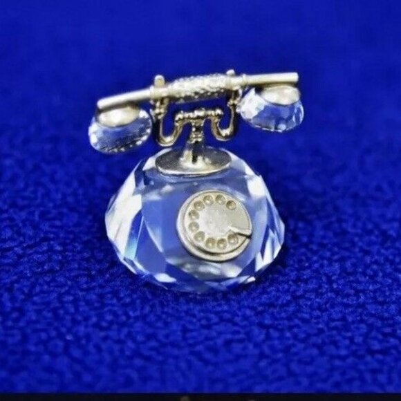 Swarovski Crystal Memories Mini Retro Rotary Phone